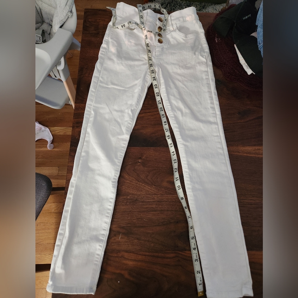 Loft High Waisted Straight Jeans